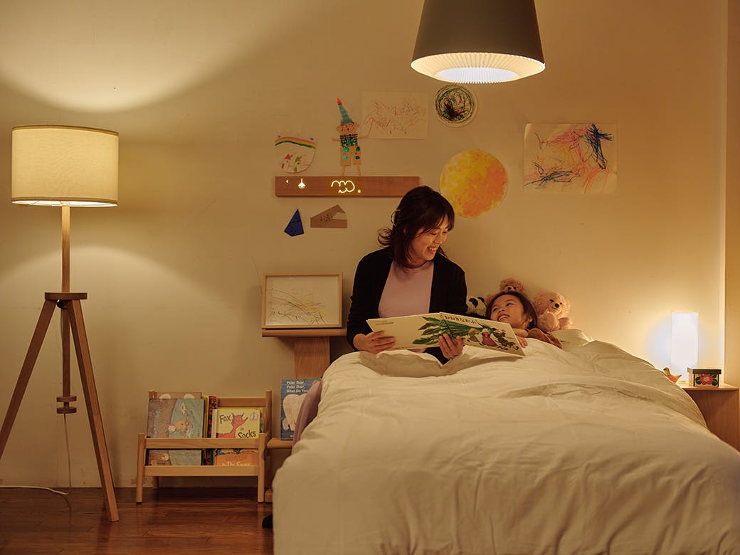ビデオ：「muiボード第2世代」が生み出す、家族の絆を育み安らぎを与える寝室環境